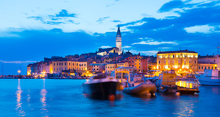 Image showing Coastal town of Rovinj, Istria, Croatia.