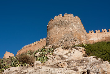 Image showing Alcazaba of Almeria, Spain