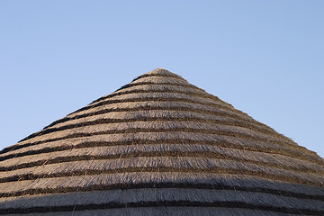 Image showing straw roof