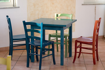 Image showing colorful furniture