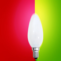 Image showing White bulb