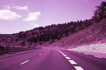 Image showing Empty street