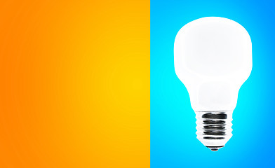 Image showing White bulb