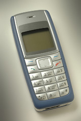 Image showing Mobile cell telephone with Arabic symbols on the buttons