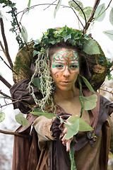 Image showing autumn fairy