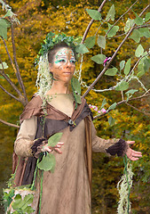 Image showing autumn fairy