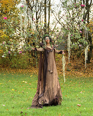 Image showing autumn fairy