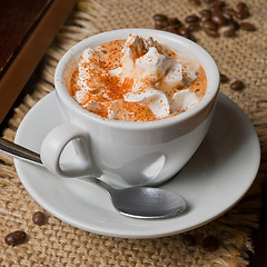 Image showing Coffee capuccino