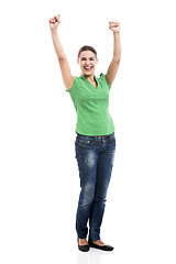 Image showing Happy woman