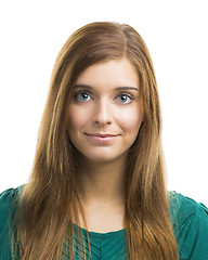 Image showing Beautiful young woman smiling