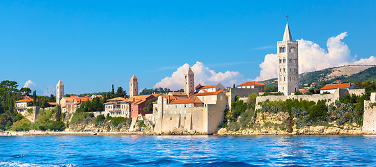 Image showing Rab town, Mediterranean, Croatia, Europe