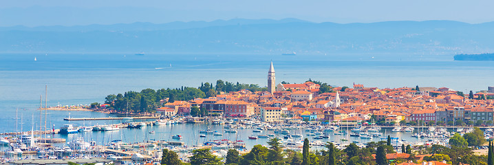 Image showing Izola town, Mediterranean, Slovenia, Europe