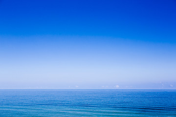 Image showing Wonderful blue ocean