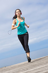 Image showing jogging