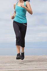 Image showing jogging