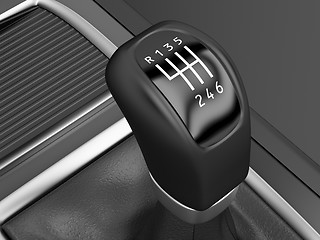 Image showing Gear stick