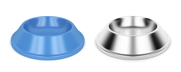 Image showing Pet bowls