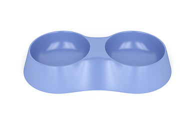 Image showing Plastic pet bowl