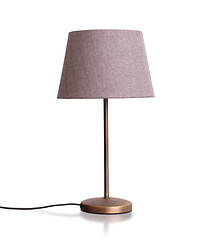 Image showing Table lamp isolated