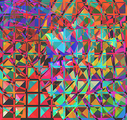 Image showing Abstract squares