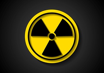 Image showing Nuclear radiation vector symbol