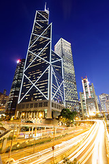 Image showing Skyscraper in Hong Kong