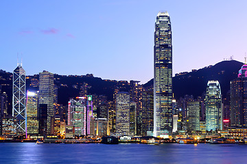 Image showing Hong Kong night