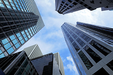 Image showing Modern building Landscape in Hong Kong 