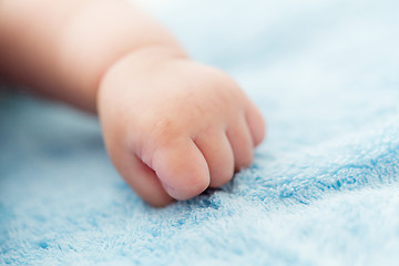 Image showing Baby hand 