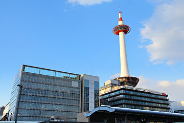 Image showing Kyoto skyling in Japan