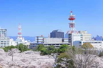 Image showing Wakayama cityscape