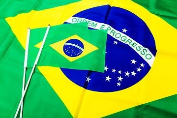 Image showing Brazilian national flag