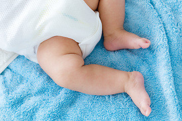 Image showing Baby feet