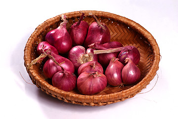 Image showing red onion bulb