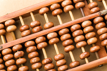 Image showing Wooden abacus