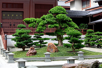 Image showing Chinese traditional garden 