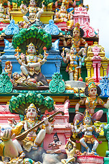 Image showing Hindu temple in Singapore