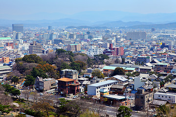 Image showing Wakayama cityscape in Japan