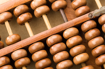 Image showing Chinese abacus