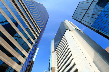 Image showing Business building in Hong Kong