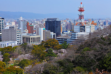 Image showing Wakayama cityscape