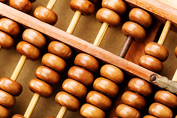 Image showing Chinese traditional abacus