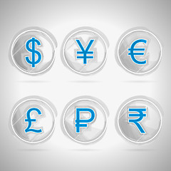 Image showing Sketch vector icons for moneymaker