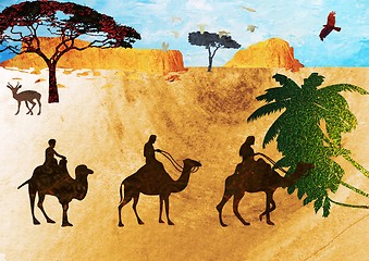 Image showing Desert Journey