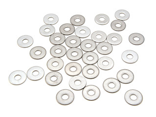 Image showing Stainless steel flat washers