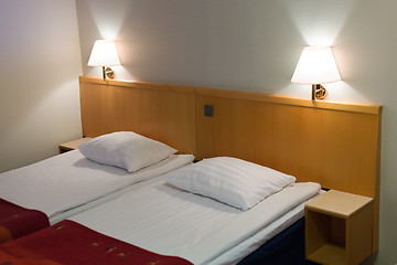 Image showing interior of a room in a hotel