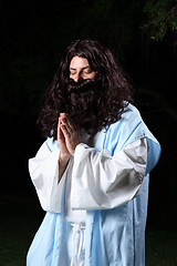 Image showing Disciple in prayer