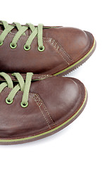 Image showing Brown Men Shoes