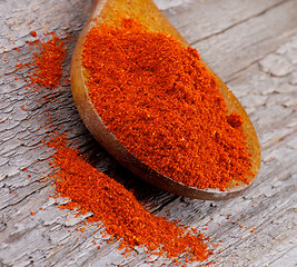 Image showing Crushed Paprika