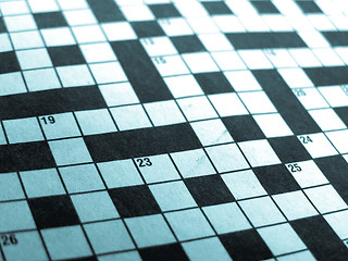 Image showing Crosswords picture